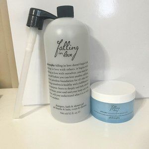 Philosophy Falling in Love Shower Gel & Body Balm Duo - NWT!